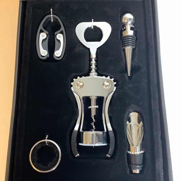 WINE ACCESSORY SET (5 PIECE) - Picture 2 of 4